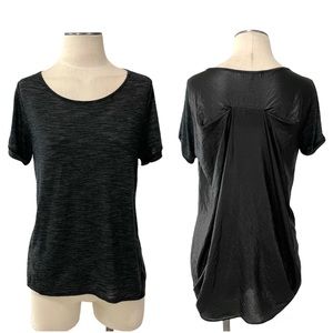 BCBG Max Azria- Mixed Media Tee Size Small